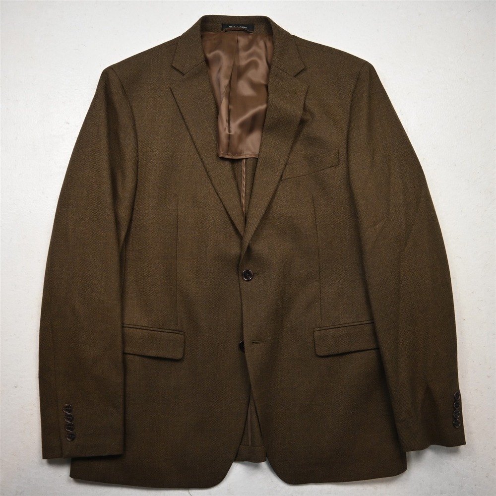 Lauren Ralph Lauren Brown Wool Sport Coat Blazer